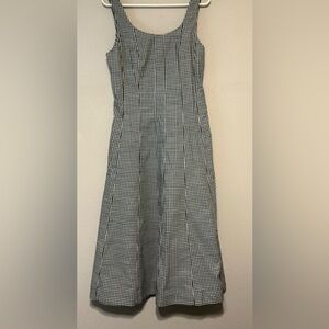 a new day Black and White Gingham Maxi Dress